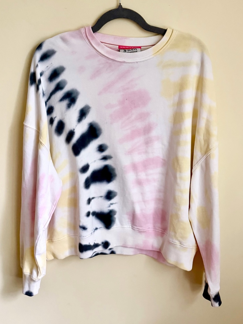 Scotch & Soda Tie Dye Crew Neck Swestshirt